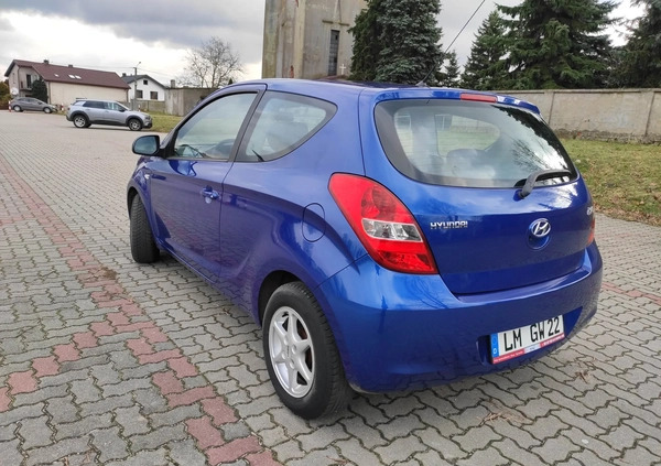 Hyundai i20 cena 15800 przebieg: 222500, rok produkcji 2011 z Zduńska Wola małe 16